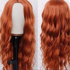 Beautiful Orange 24" Cosplay Wig